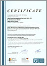 Certificate EN 9100:2003
